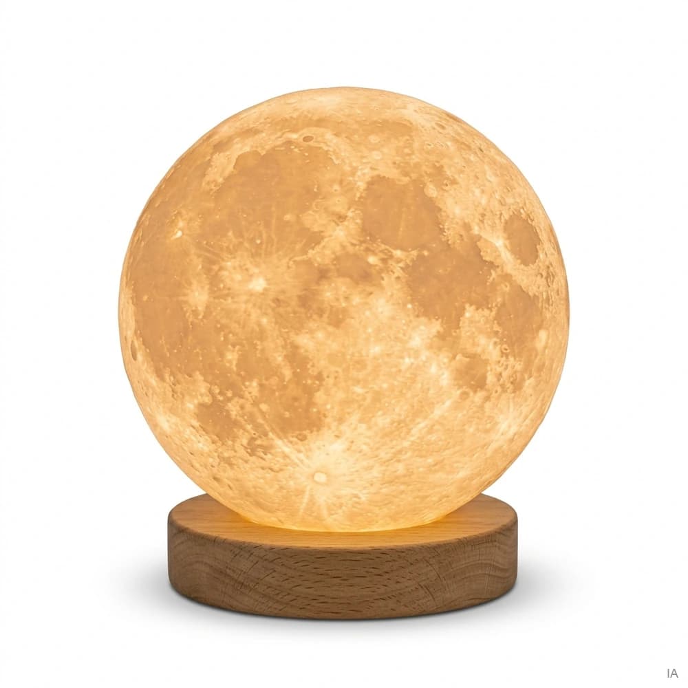 Lampe lune en impression 3D