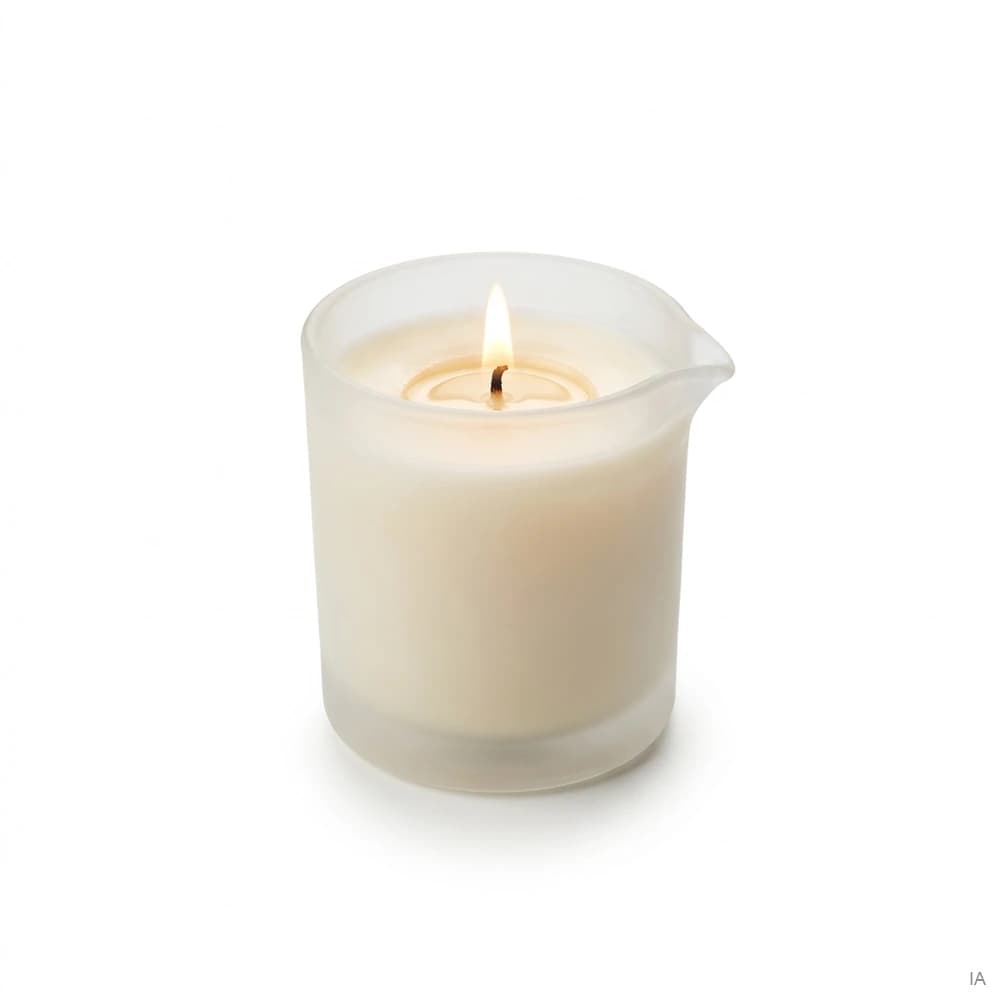 Bougie de massage à la vanille